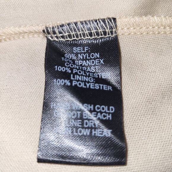 NEW Lulus Small Black Lace Dress Square Neck Beige Lining Back Zip Bodycon Party - Picture 15 of 16